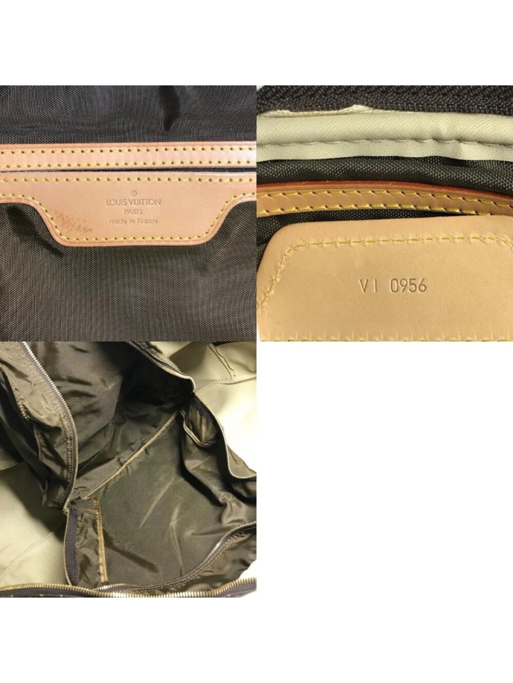 Louis Vuitton Boston Bag Sac Plain Air Long Sac Rain Air Long Monogram Canvas - Picture 9 of 9